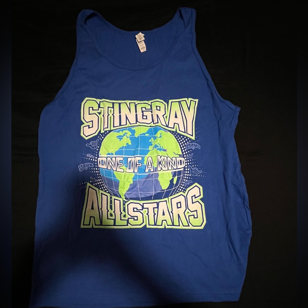 The Stingray Allstars Gym Wide Worlds 2023 Tank
